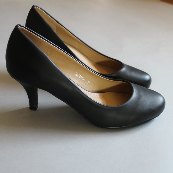 Riverberry Shoes - Riverberry Black Heels